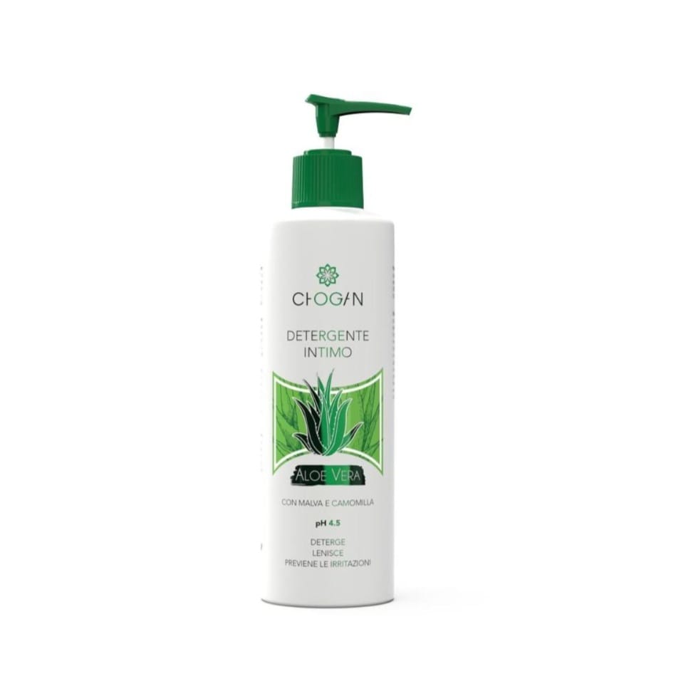 Nettoyant intime Aloe vera bio avec Mauve et Camomille - 260 mL